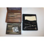 Two boxed drawing sets