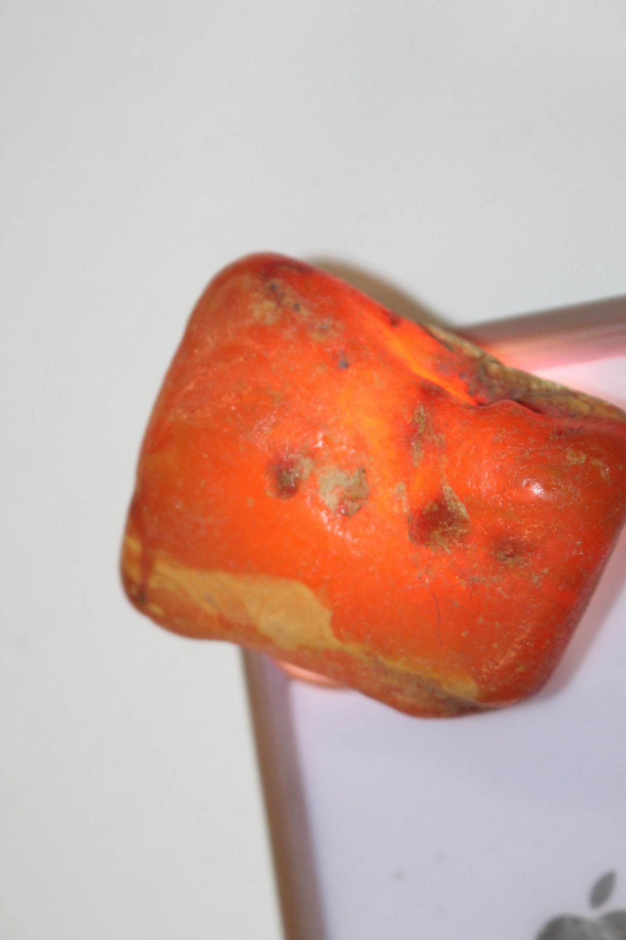 Three large pieces of raw amber, approx. 193gms - Image 2 of 9