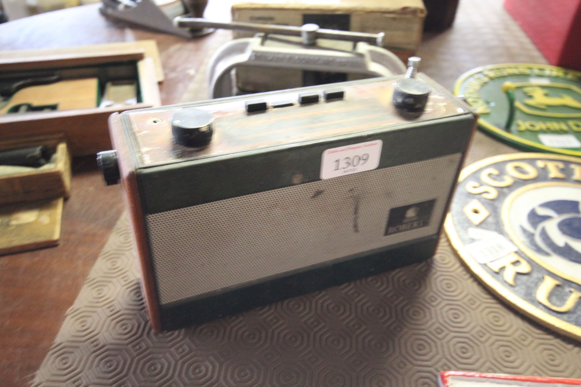 A Roberts transistor radio