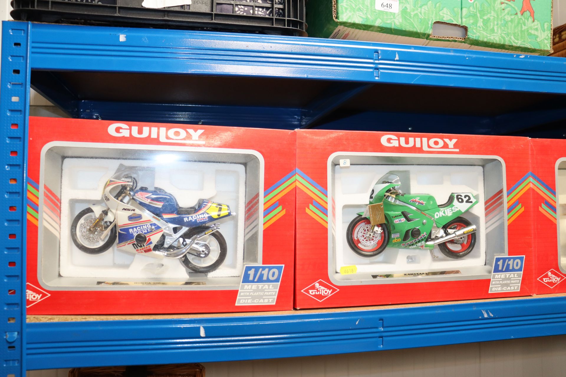 Four boxed diecast model motorbikes - Image 2 of 3