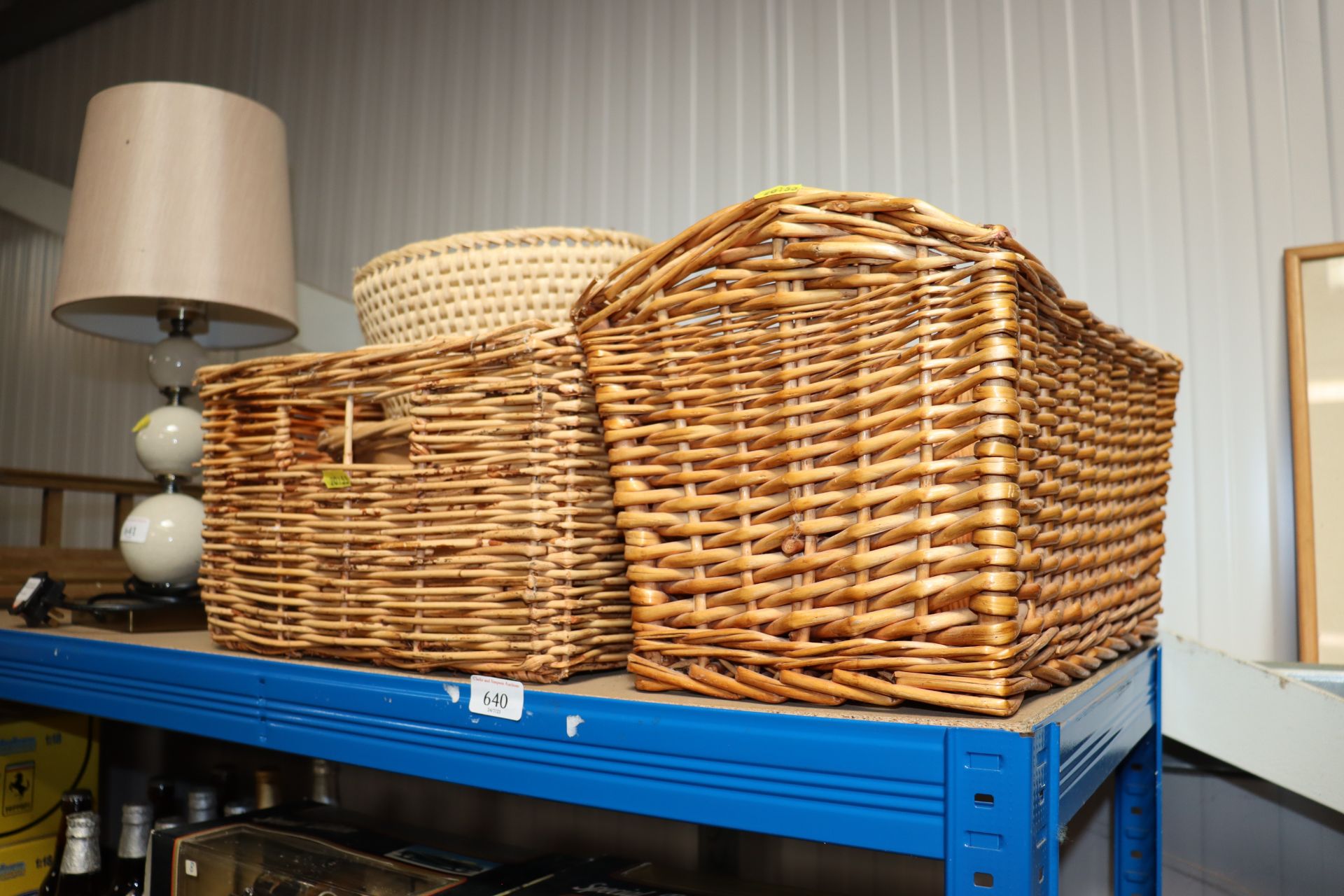 A quantity of basket ware