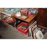 A retro drop leaf table