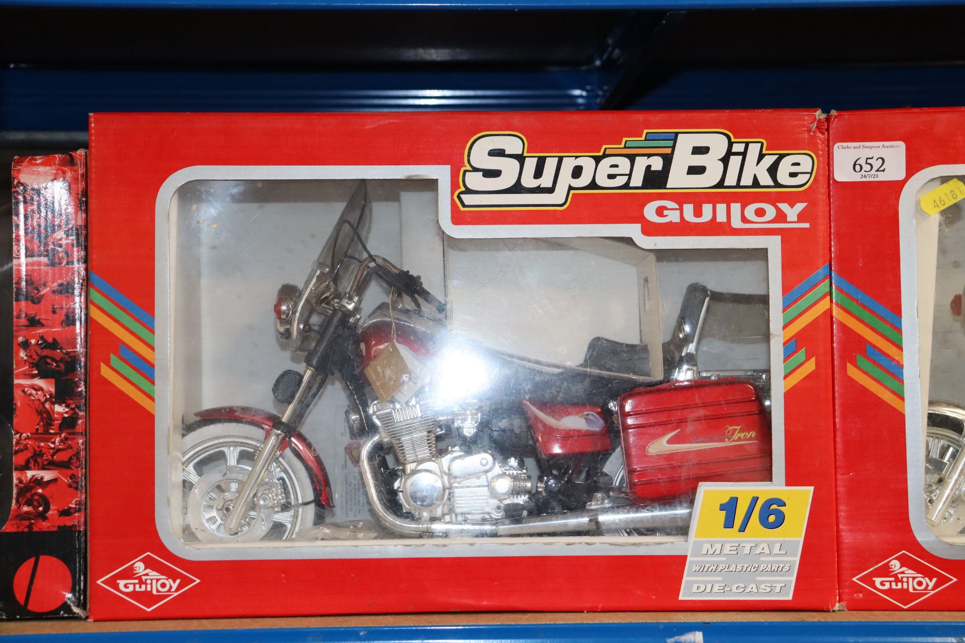 Two boxed diecast superbike models of motorbikes a - Image 3 of 4