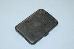 An Asprey of London silver cigarette case, approx.