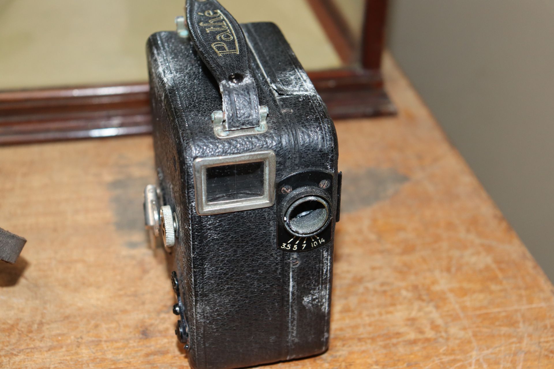 A Pathe Moto camera and case - Image 2 of 2