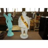 A cast painted Michelin Man figure (200)