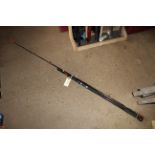 A Carroll McManns Cono-Flex two piece fishing rod