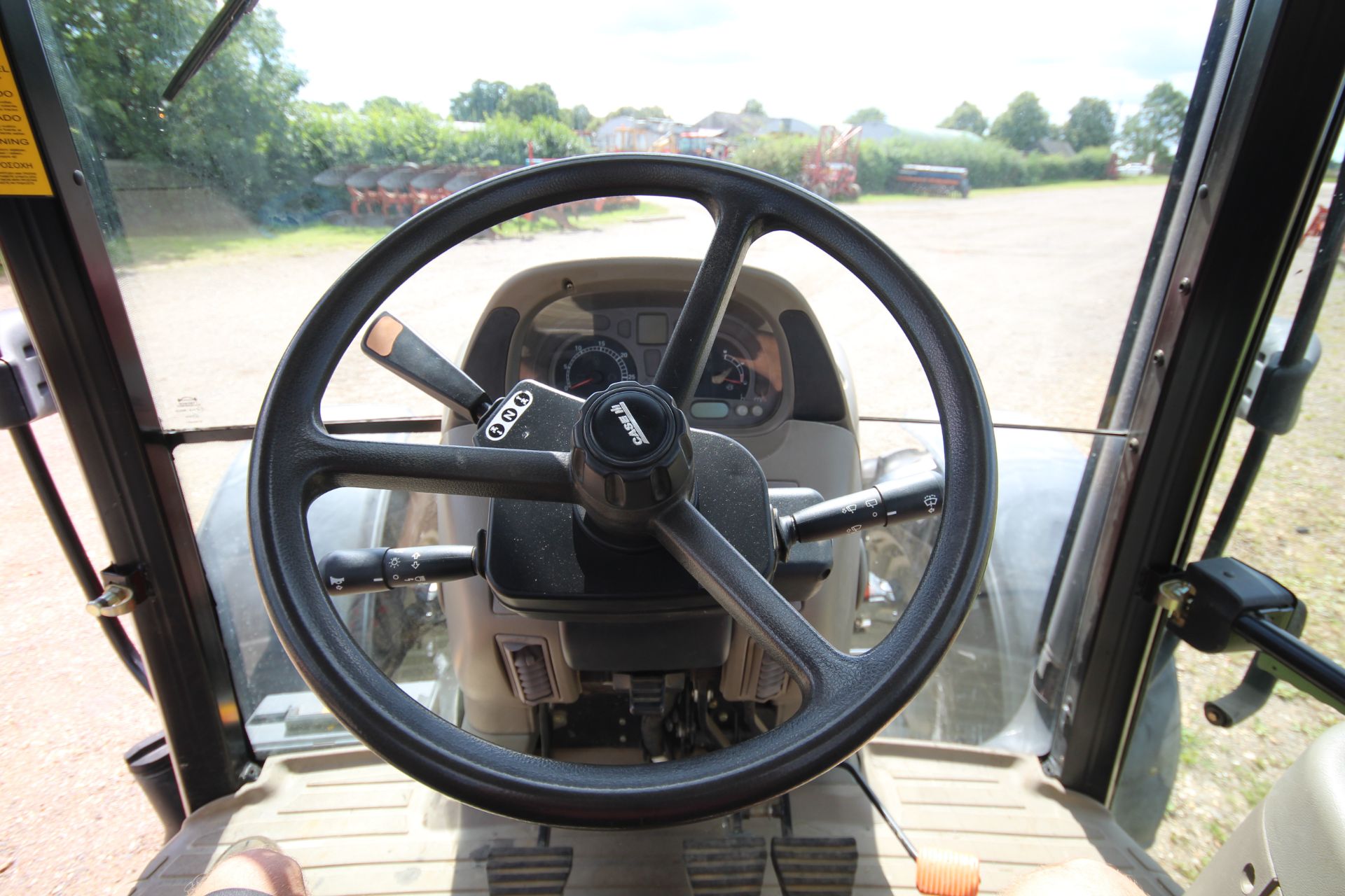 Case 110X 4WD tractor. Registration EU09 HGN. Date - Image 72 of 93