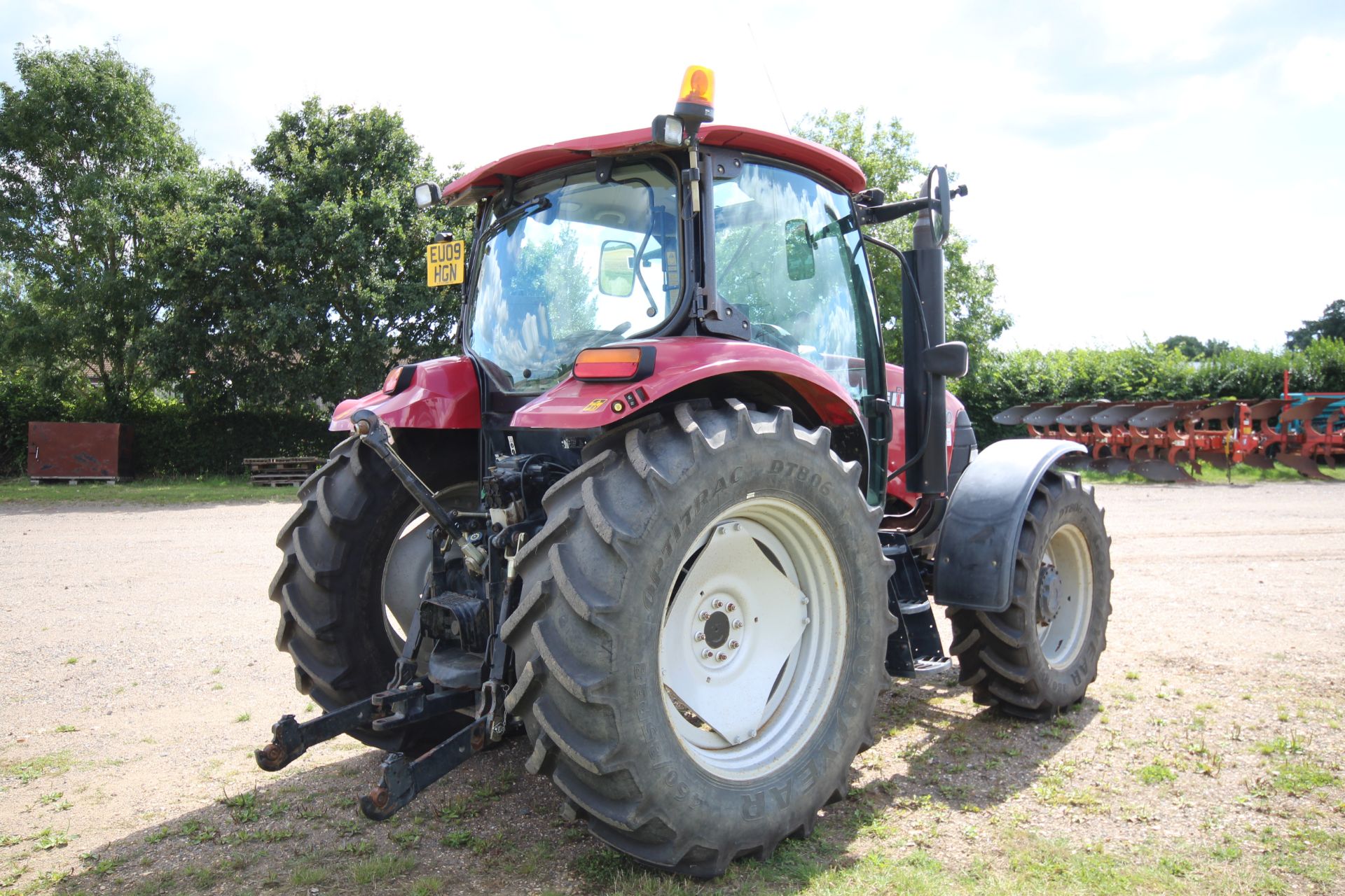 Case 110X 4WD tractor. Registration EU09 HGN. Date - Image 5 of 93