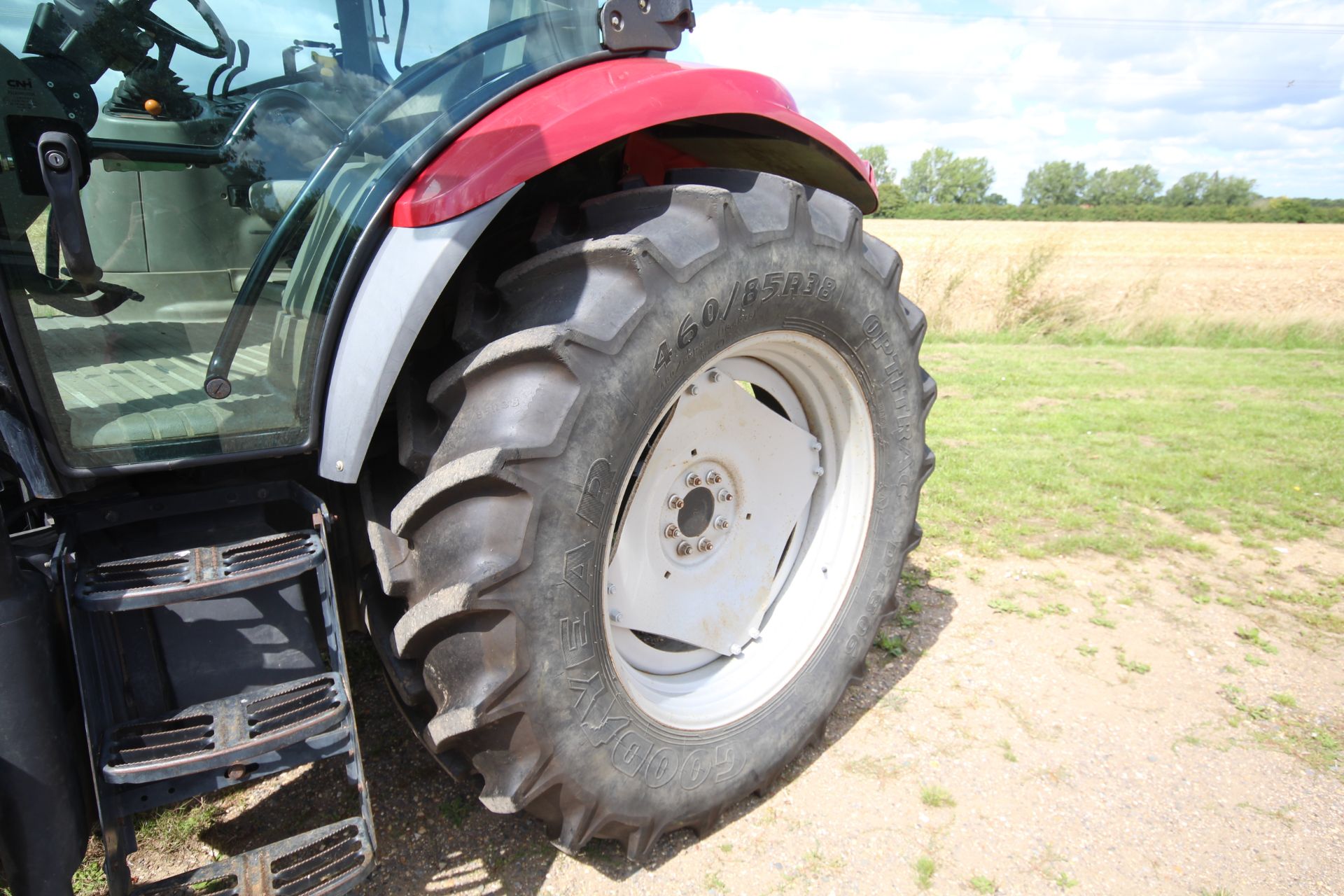 Case 110X 4WD tractor. Registration EU09 HGN. Date - Image 23 of 93