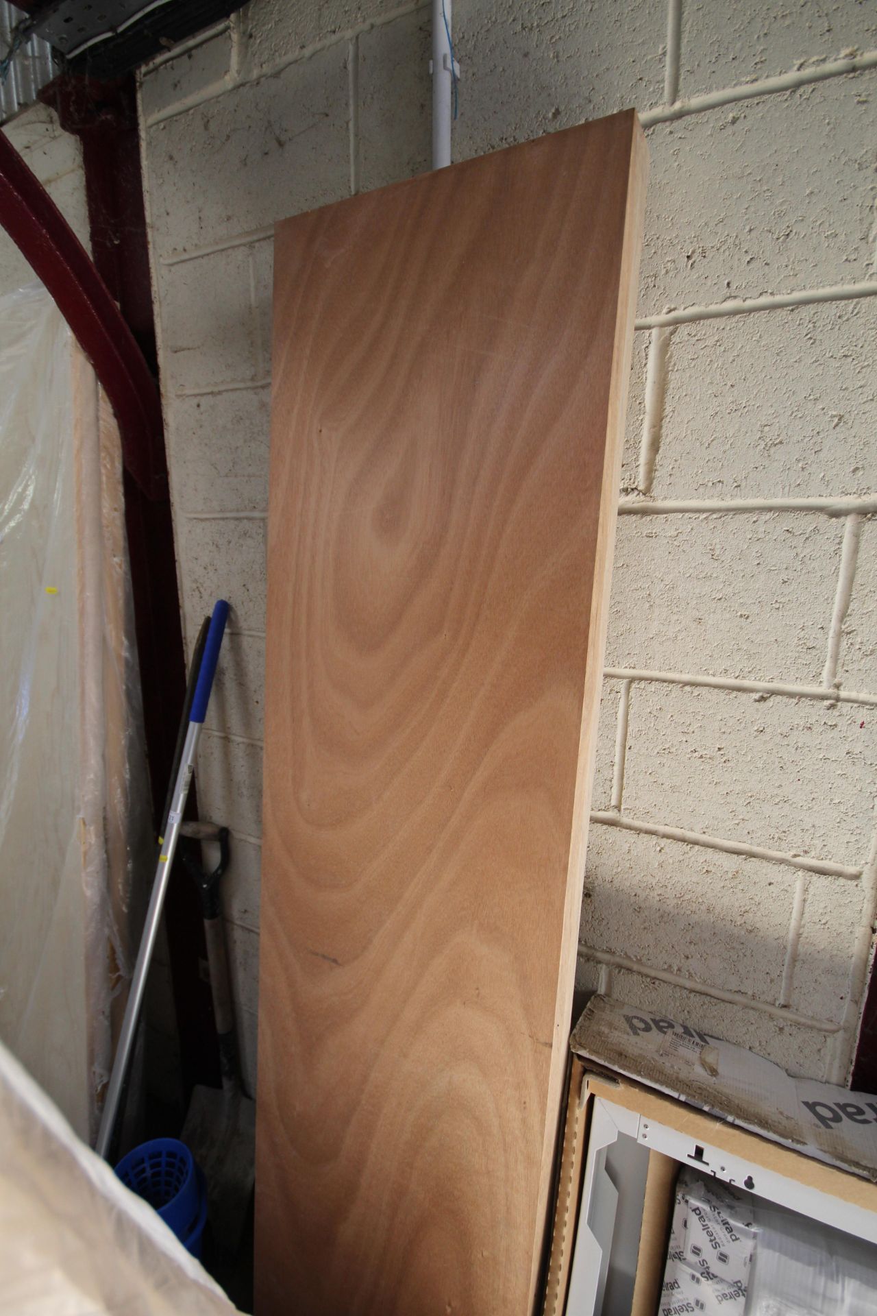 3x as new internal wooden doors, 1x approx. 24"w x 78"h, 2x approx. 19¾"w x 81"h. V - Image 2 of 2