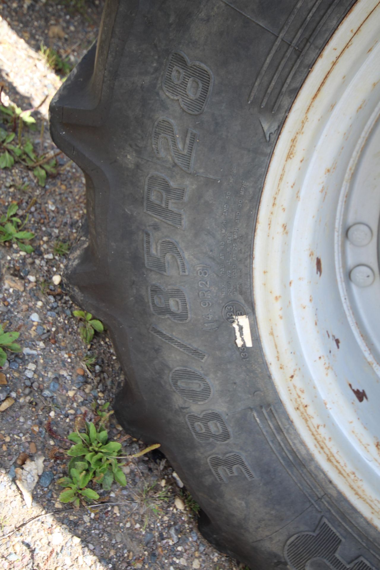 Case 110X 4WD tractor. Registration EU09 HGN. Date - Image 57 of 93