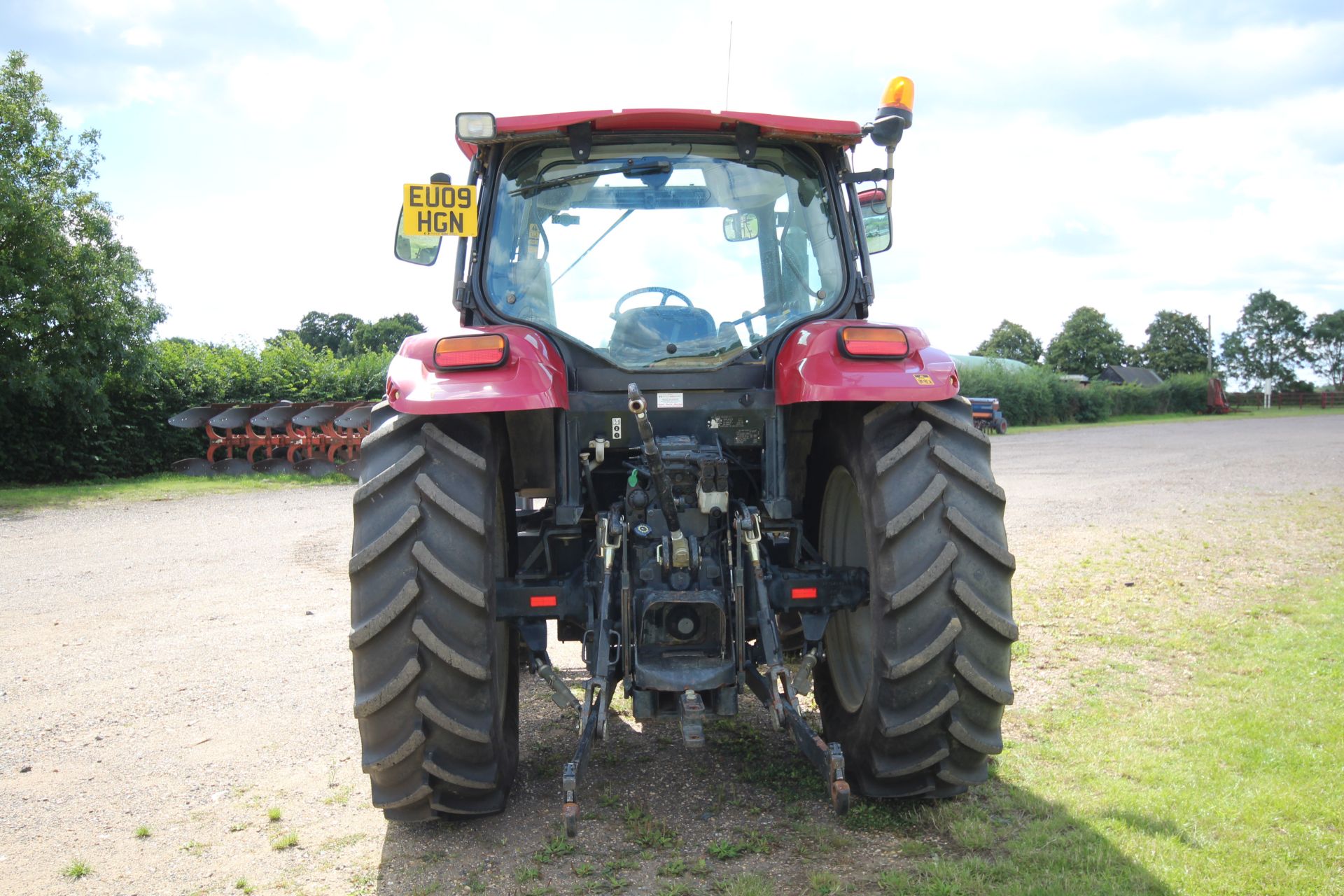 Case 110X 4WD tractor. Registration EU09 HGN. Date - Image 4 of 93