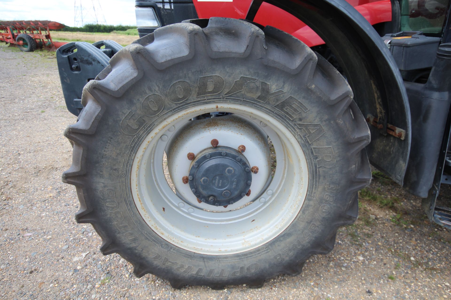 Case 110X 4WD tractor. Registration EU09 HGN. Date - Image 14 of 93