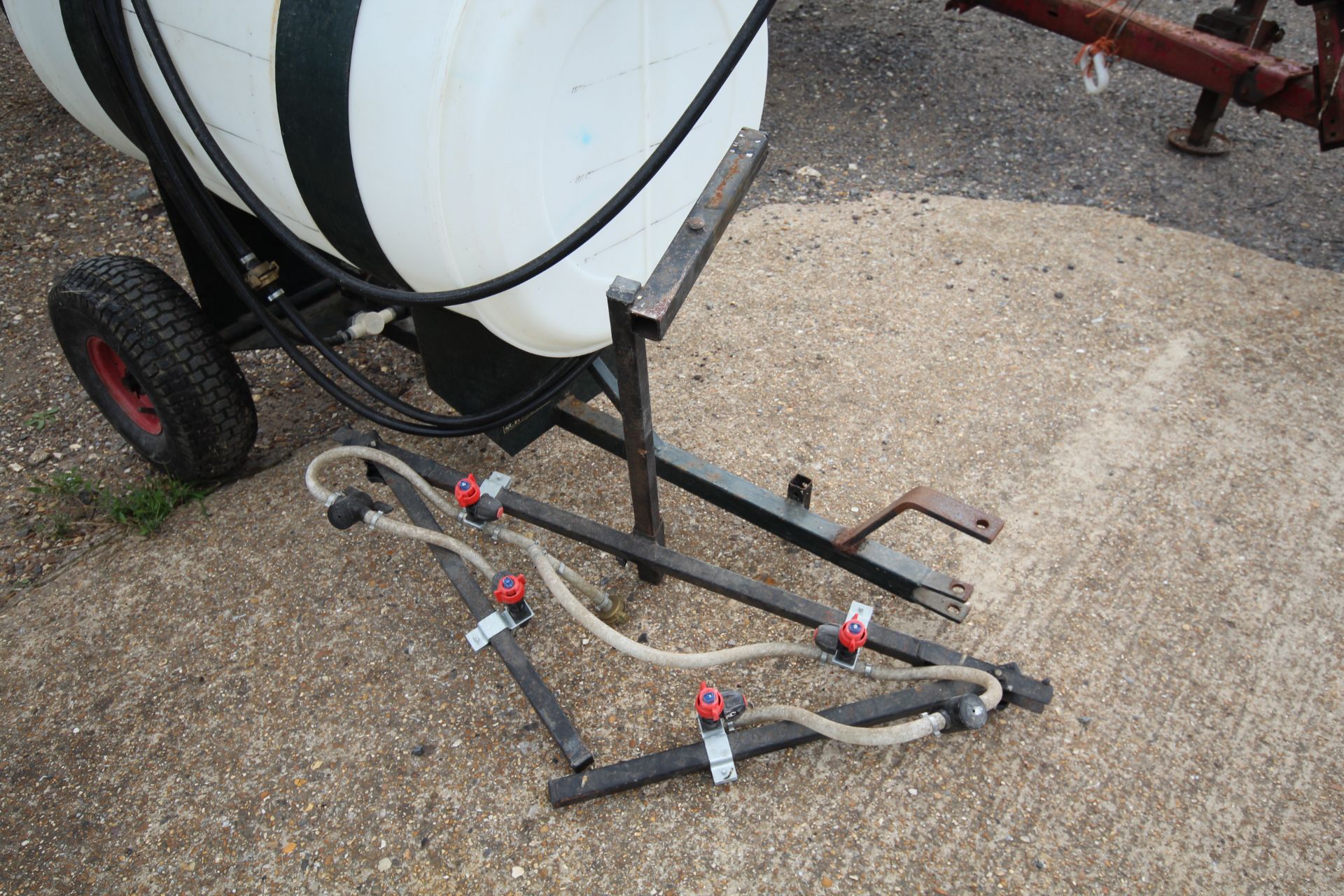 SCH trailed sprayer for ride on mower. With boom and lance. For sale due to sale of farm. V - Image 6 of 6