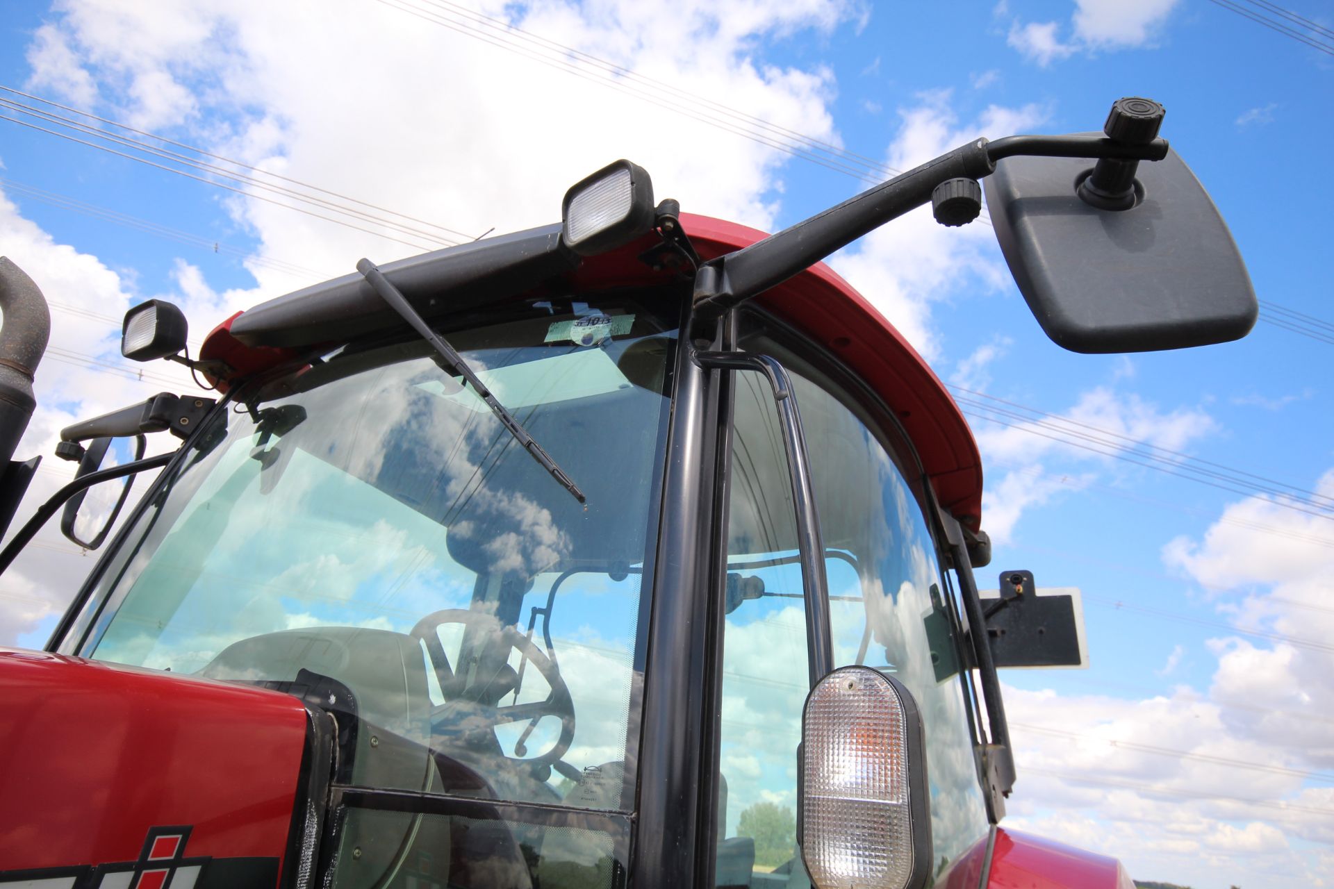 Case 110X 4WD tractor. Registration EU09 HGN. Date - Image 16 of 93