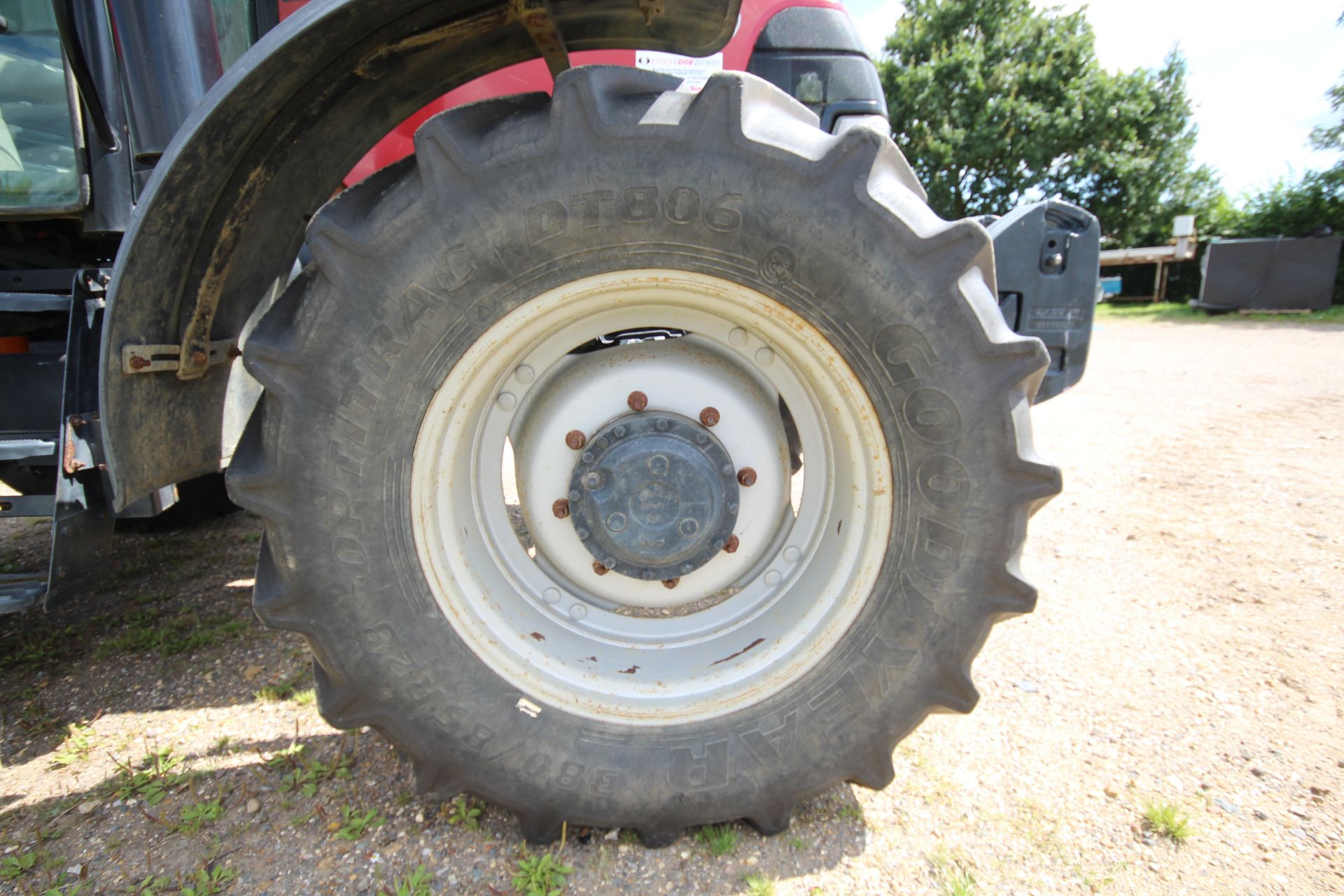 Case 110X 4WD tractor. Registration EU09 HGN. Date - Image 56 of 93