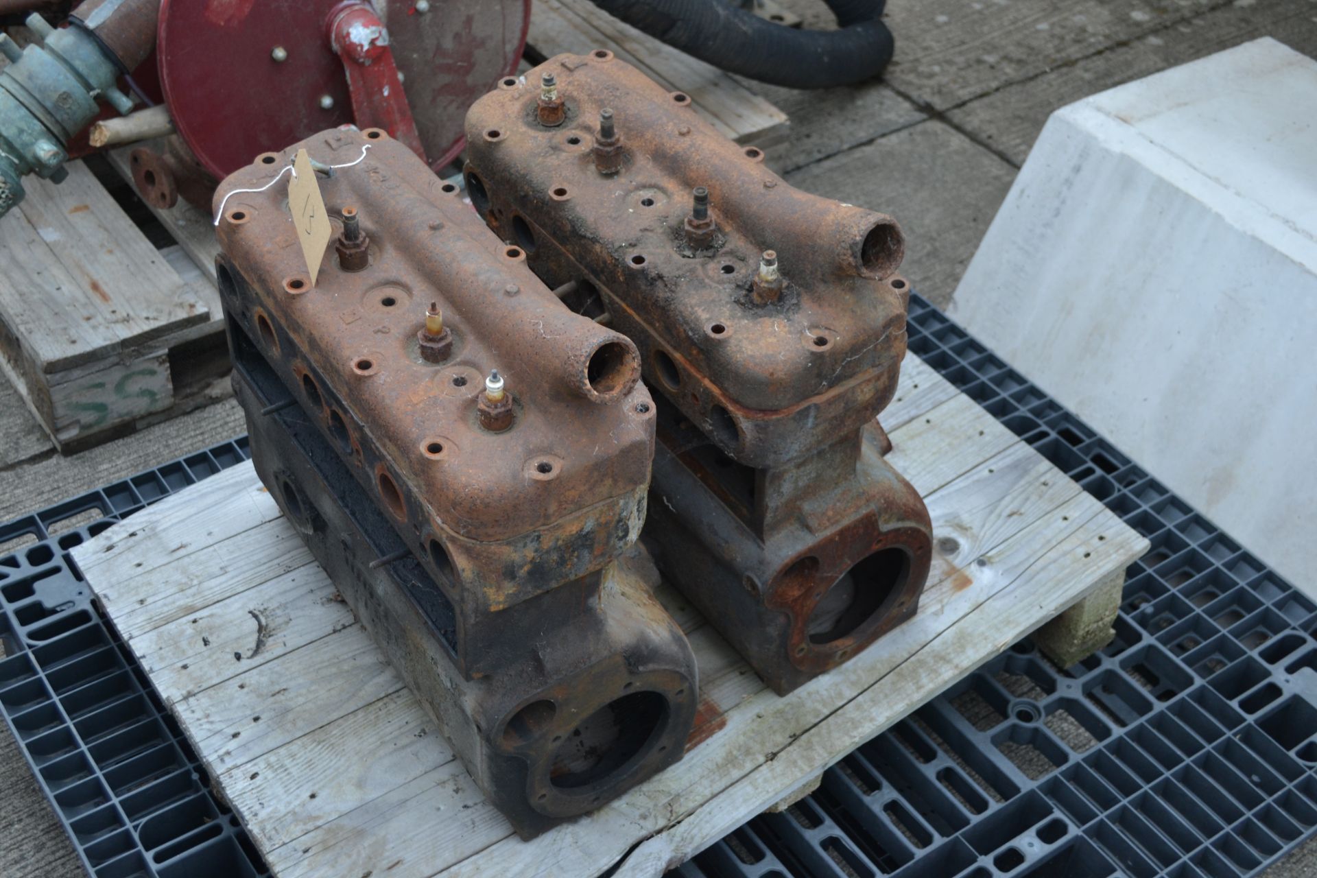 2x Ford Model A engine blocks.