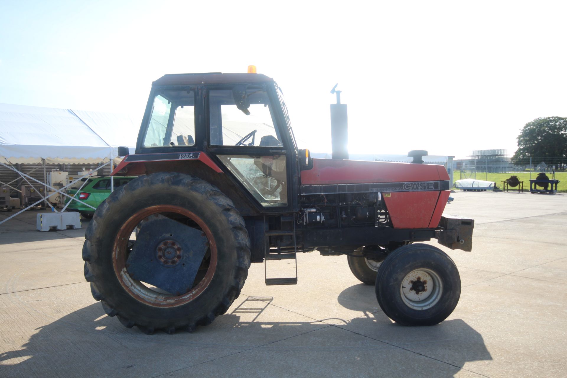 Case International 1594 2WD tractor. Registration D855 DDX. Date of first registration 06/05/1987. - Image 6 of 76