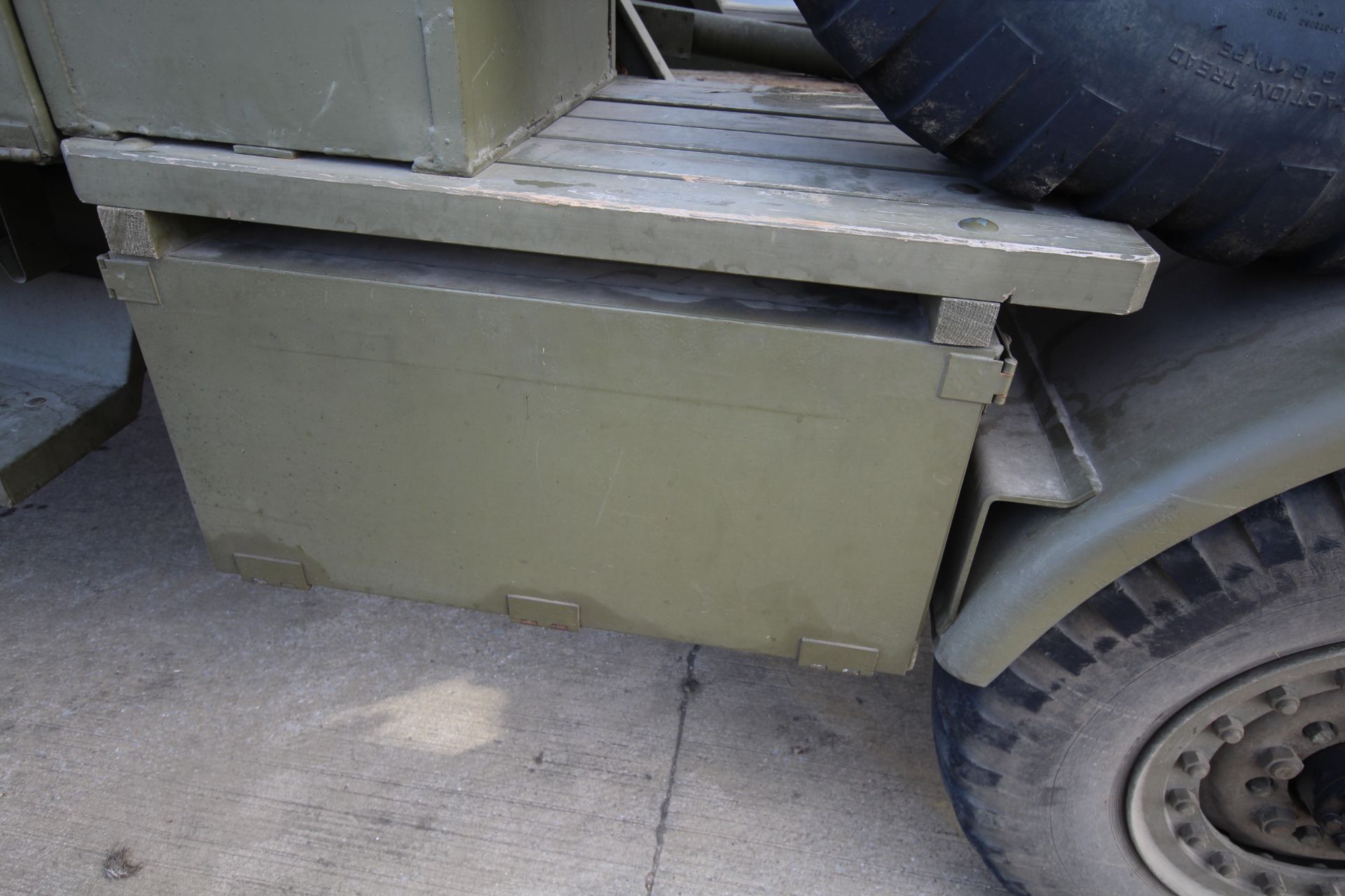 GMC CCKW 353 6x6 bolster truck and slip pole trailer. Registration UXG 144. 1945. 11.00x18 correct - Image 55 of 95