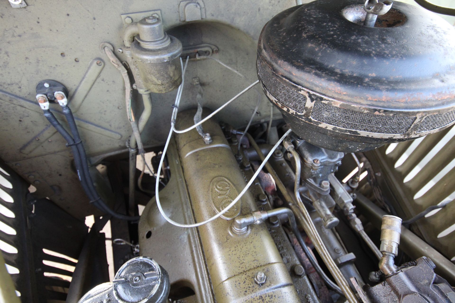 GMC CCKW 353 6x6 bolster truck and slip pole trailer. Registration UXG 144. 1945. 11.00x18 correct - Image 94 of 95