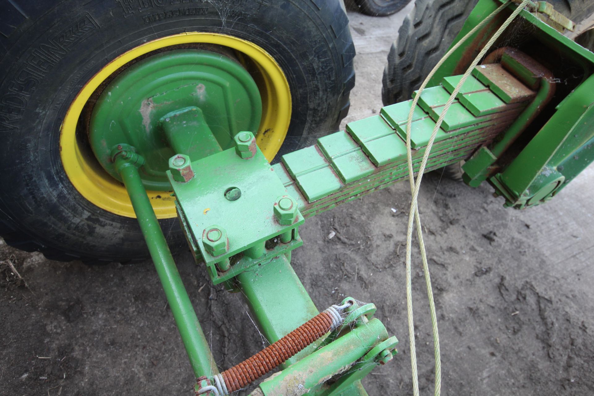 Twin axle agricultural trailer bogie. With floatation wheels and tyres. - Image 9 of 25