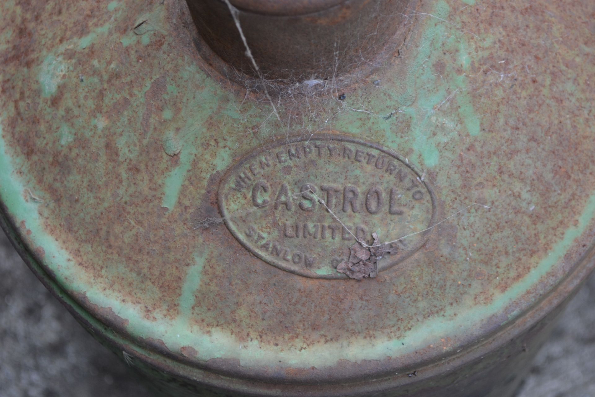 4x Castrol oil cans. - Image 2 of 2