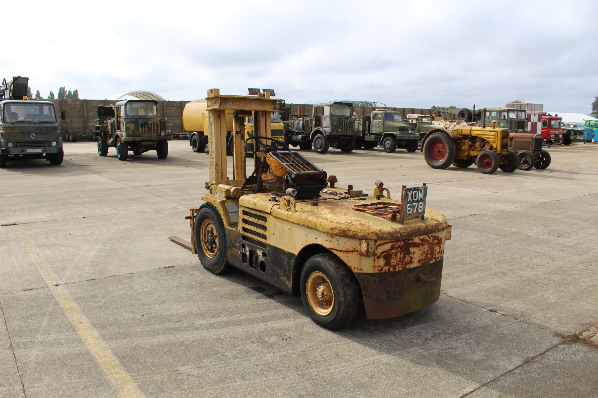 Hyster 80 8,000lb 2WD forklift. Serial number A5E1609. Registration XOM 678 (no paperwork). Date - Image 4 of 30