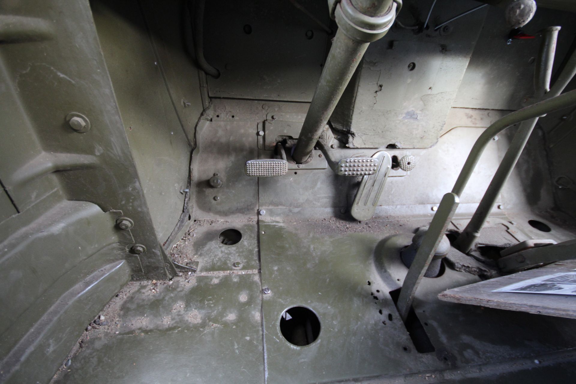 GMC CCKW 353 6x6 bolster truck and slip pole trailer. Registration UXG 144. 1945. 11.00x18 correct - Image 72 of 95