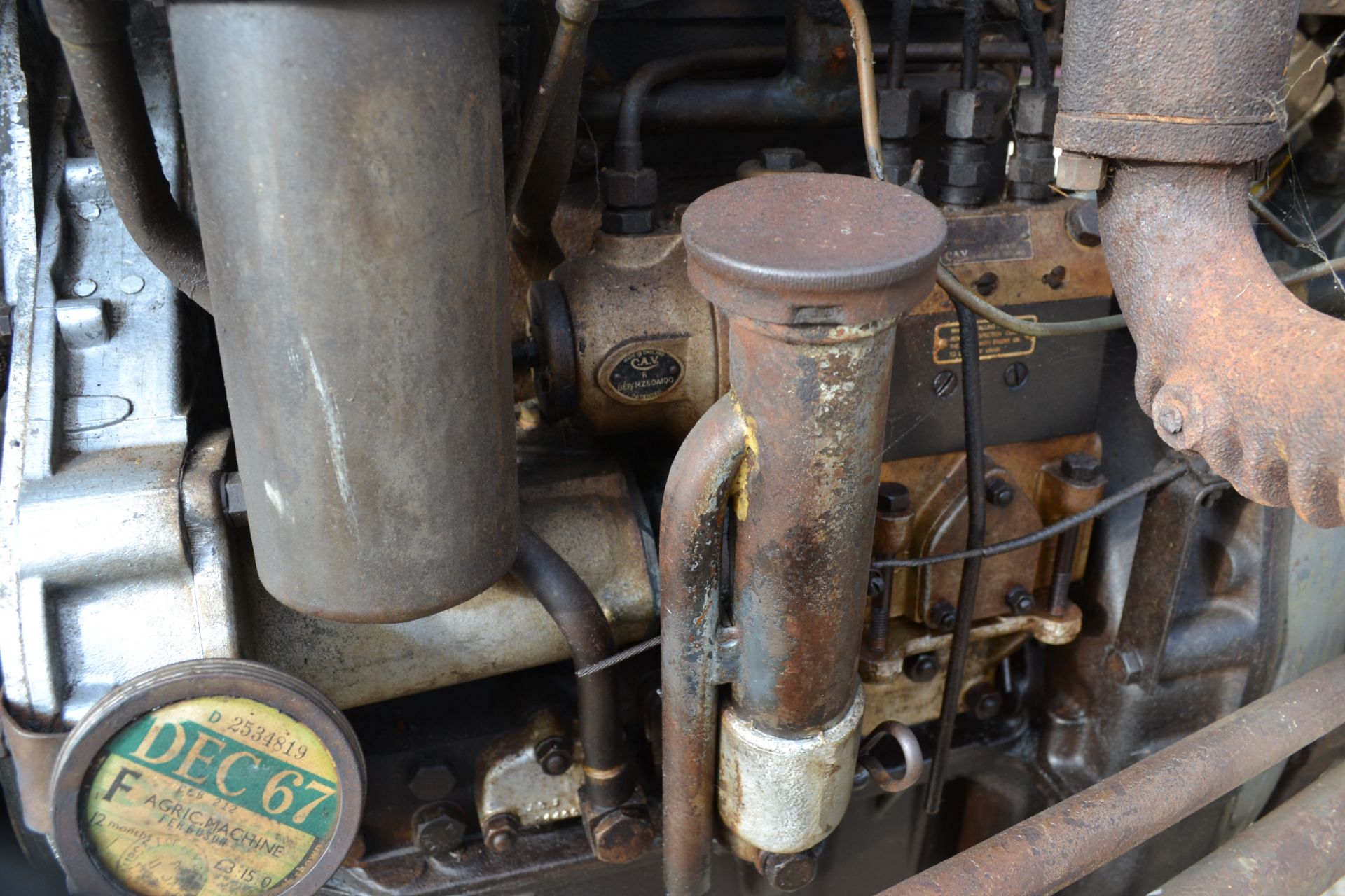 Ferguson TEA 20 2WD tractor. Serial number 183374. 1951. Registration CEB 212 (expired but with - Image 38 of 46