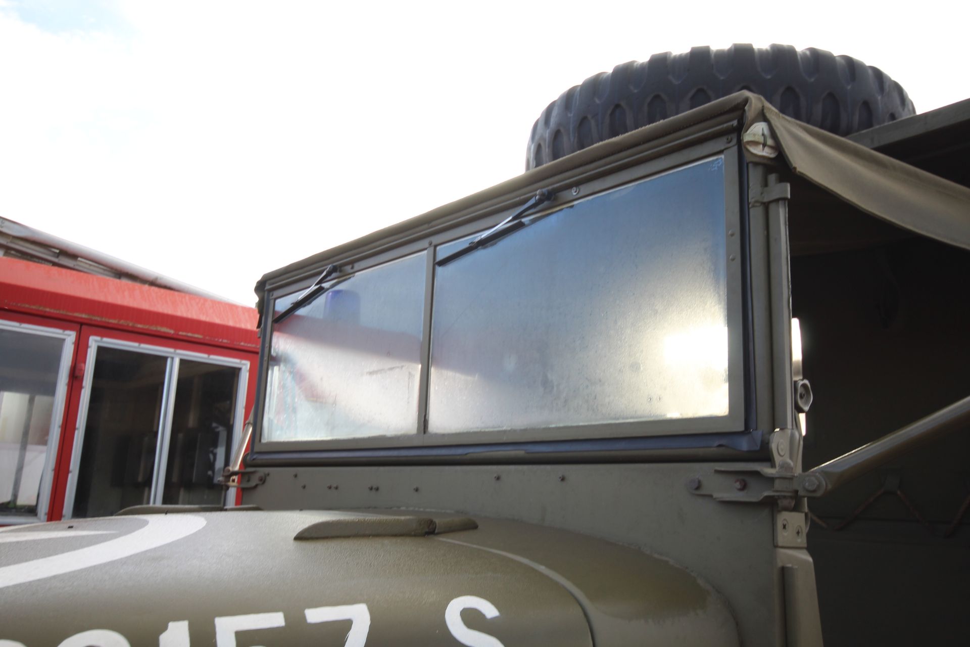 GMC CCKW 353 6x6 bolster truck and slip pole trailer. Registration UXG 144. 1945. 11.00x18 correct - Image 65 of 95