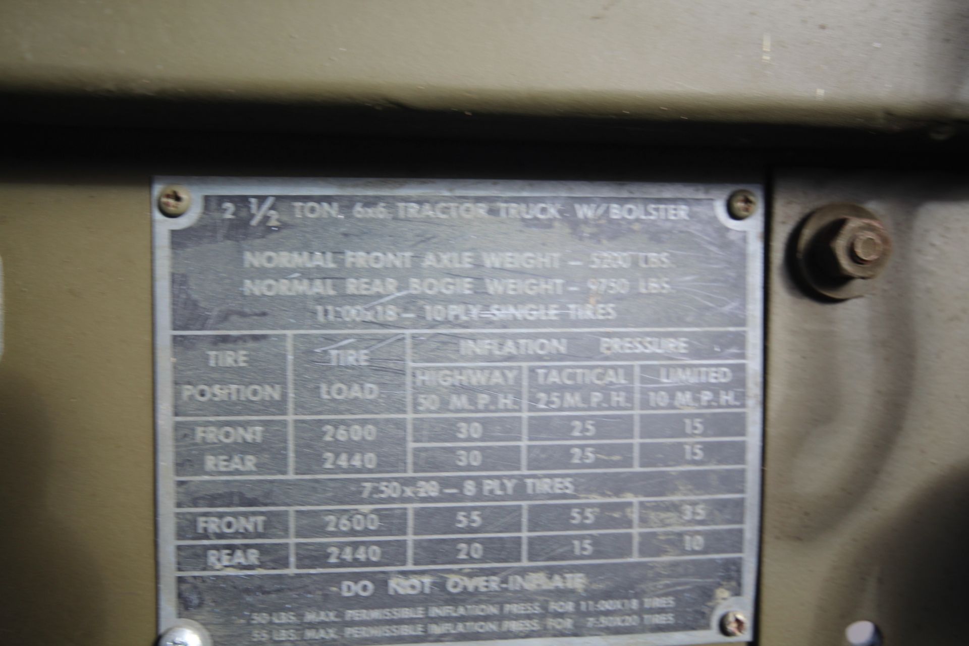 GMC CCKW 353 6x6 bolster truck and slip pole trailer. Registration UXG 144. 1945. 11.00x18 correct - Image 84 of 95