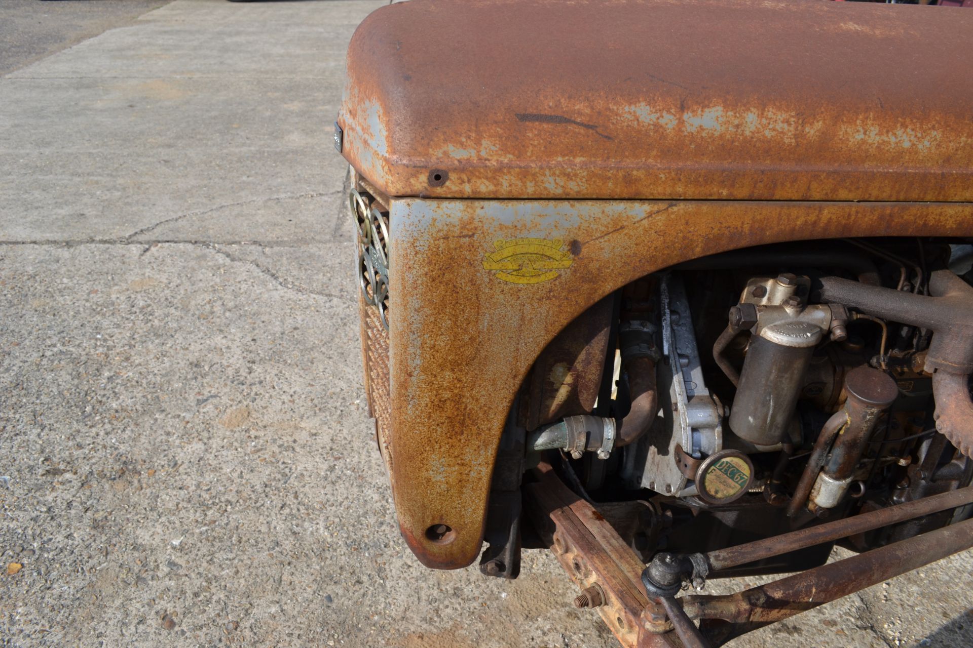 Ferguson TEA 20 2WD tractor. Serial number 183374. 1951. Registration CEB 212 (expired but with - Image 41 of 46