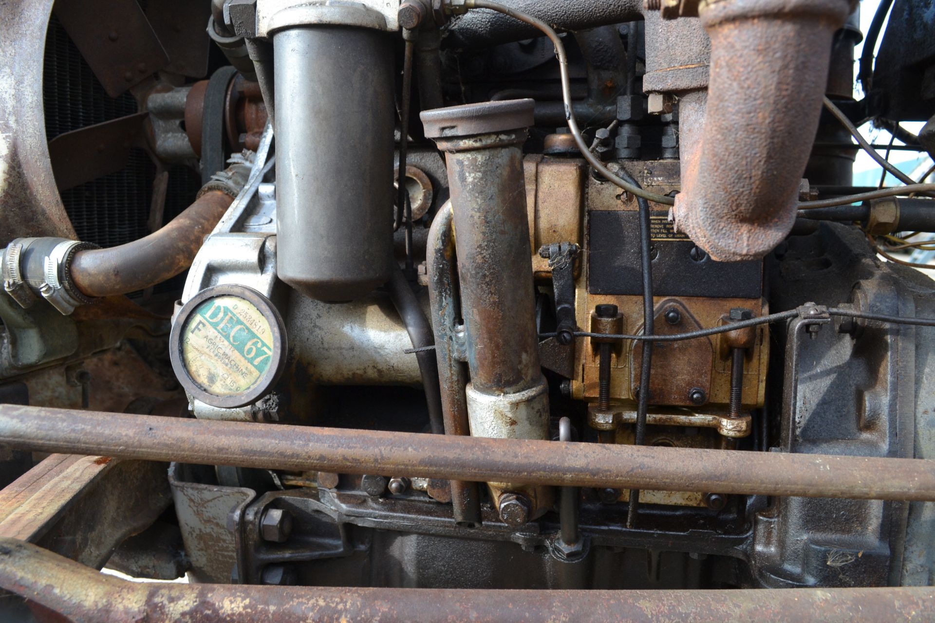 Ferguson TEA 20 2WD tractor. Serial number 183374. 1951. Registration CEB 212 (expired but with - Image 39 of 46