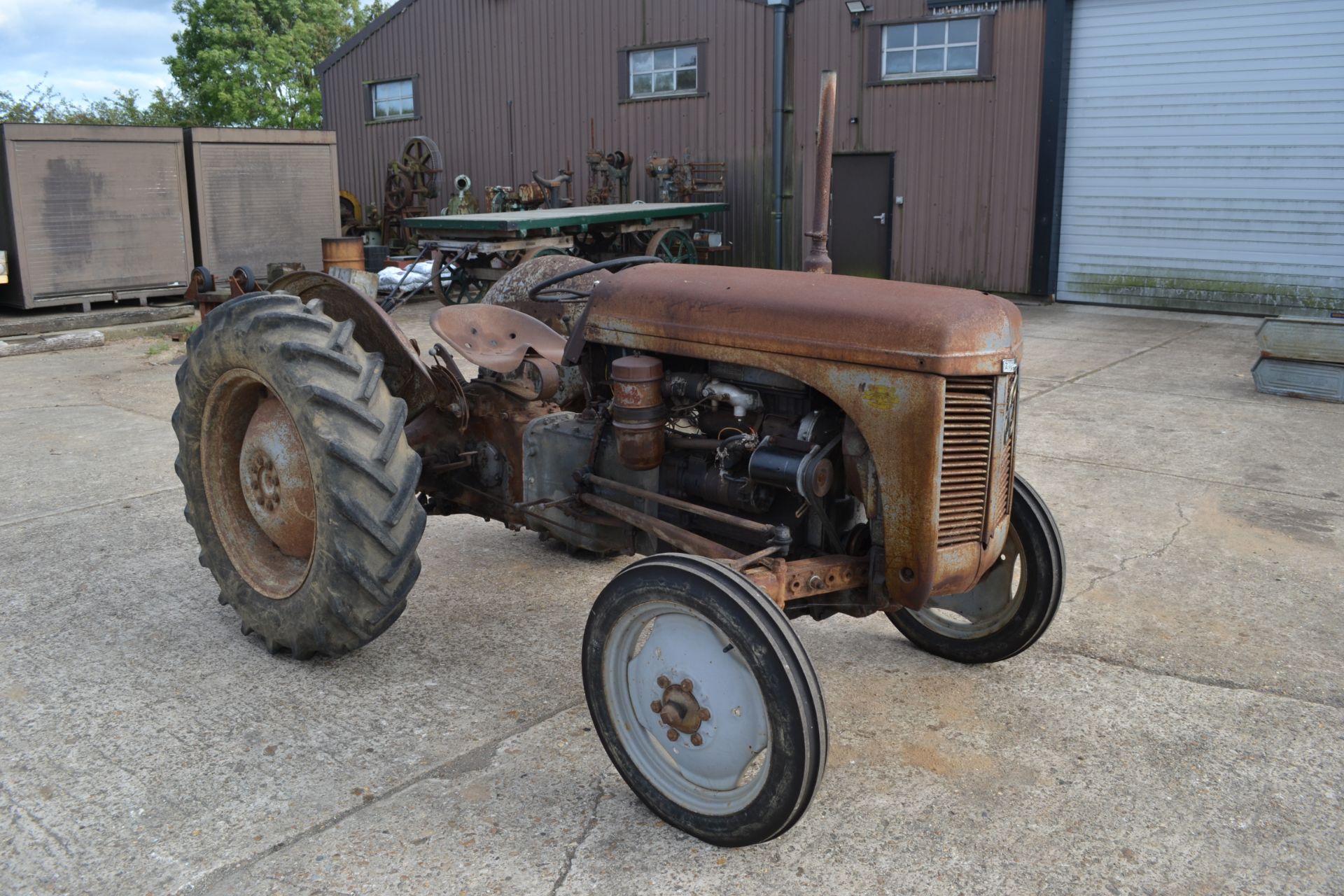 Ferguson TEA 20 2WD tractor. Serial number 183374. 1951. Registration CEB 212 (expired but with