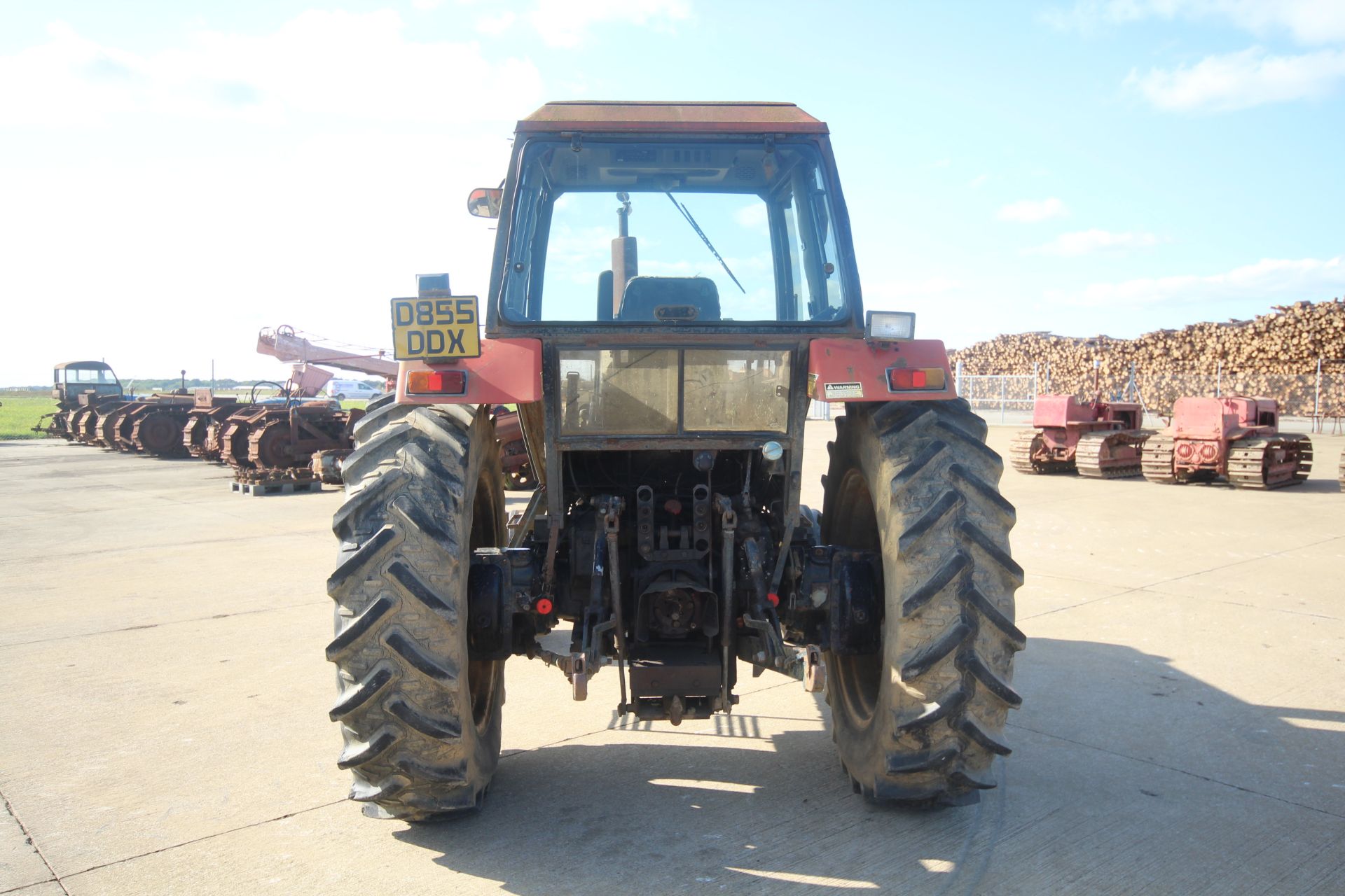 Case International 1594 2WD tractor. Registration D855 DDX. Date of first registration 06/05/1987. - Image 4 of 76