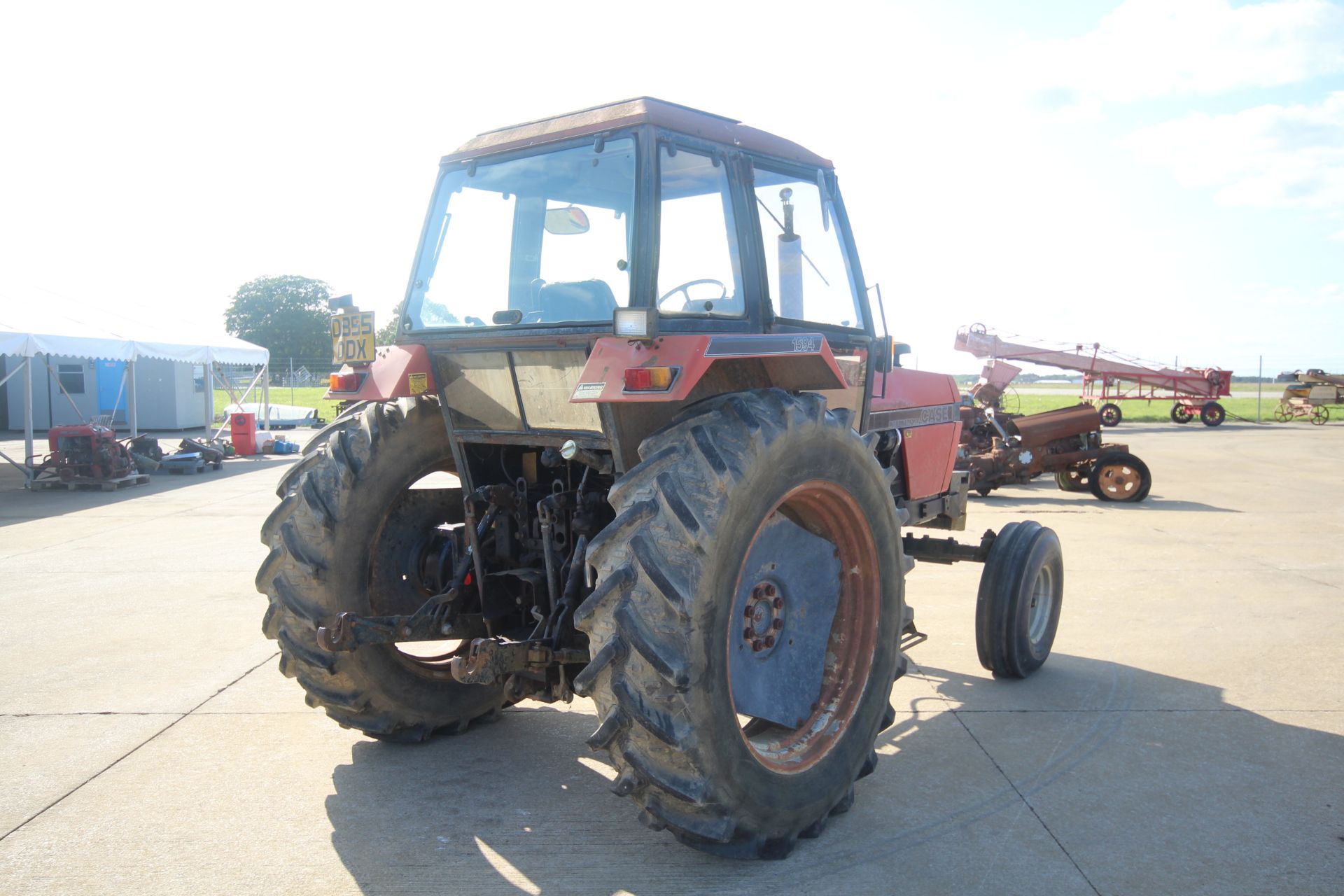 Case International 1594 2WD tractor. Registration D855 DDX. Date of first registration 06/05/1987. - Image 5 of 76
