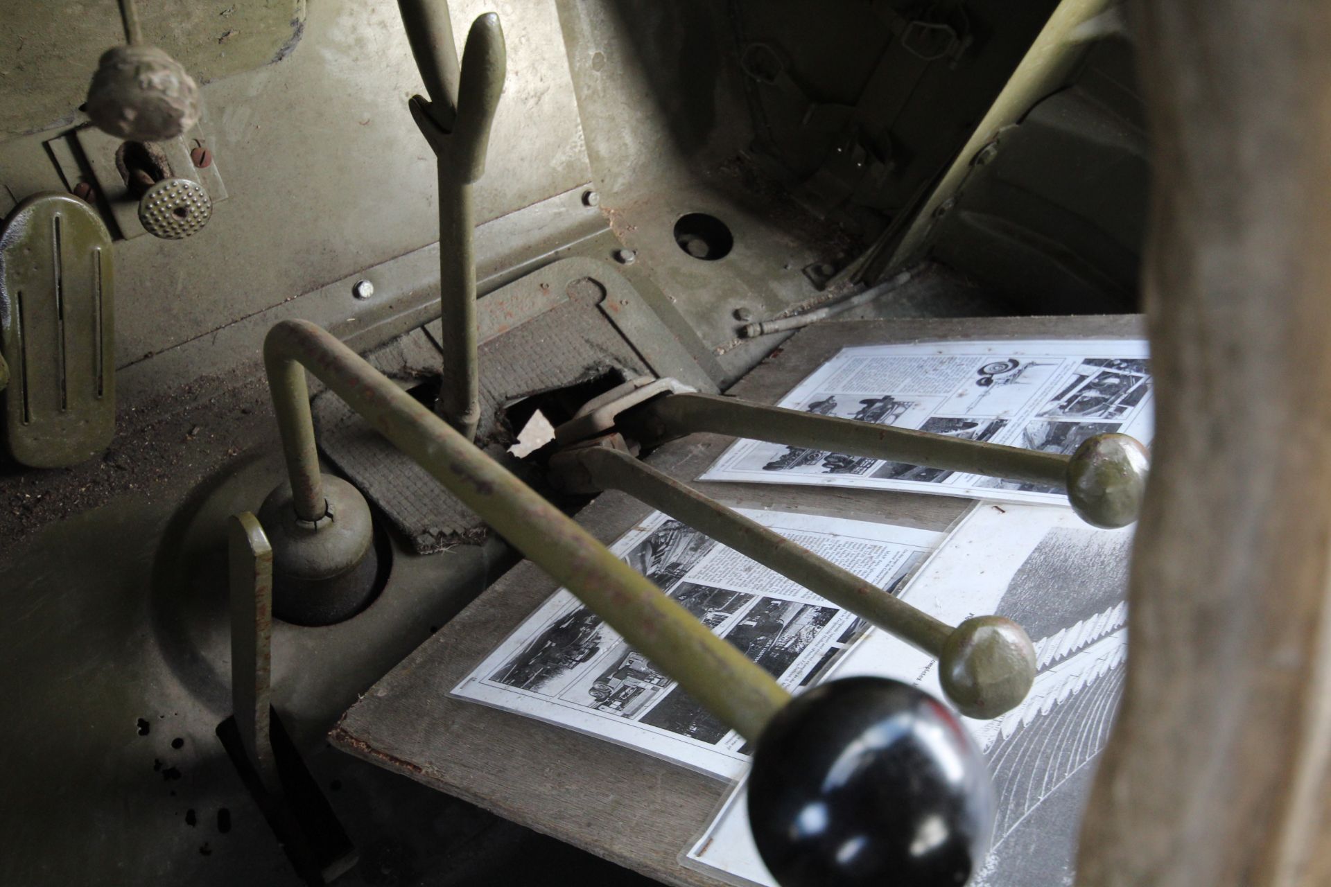 GMC CCKW 353 6x6 bolster truck and slip pole trailer. Registration UXG 144. 1945. 11.00x18 correct - Image 79 of 95