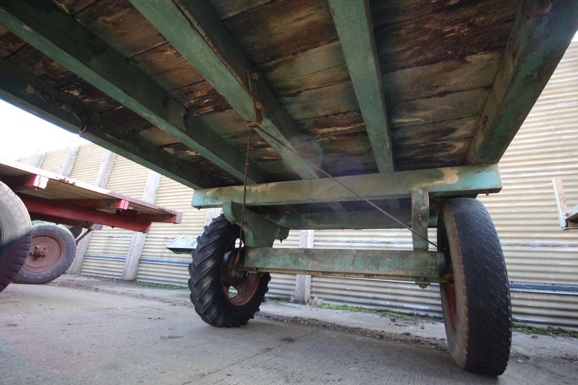 Foster-Clarke, Fressingfield 4-wheel turntable trailer. - Image 17 of 18