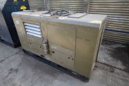 38KVA 3 phase generator. Comprising Hercules diesel engine coupled to DCA Fermont Division