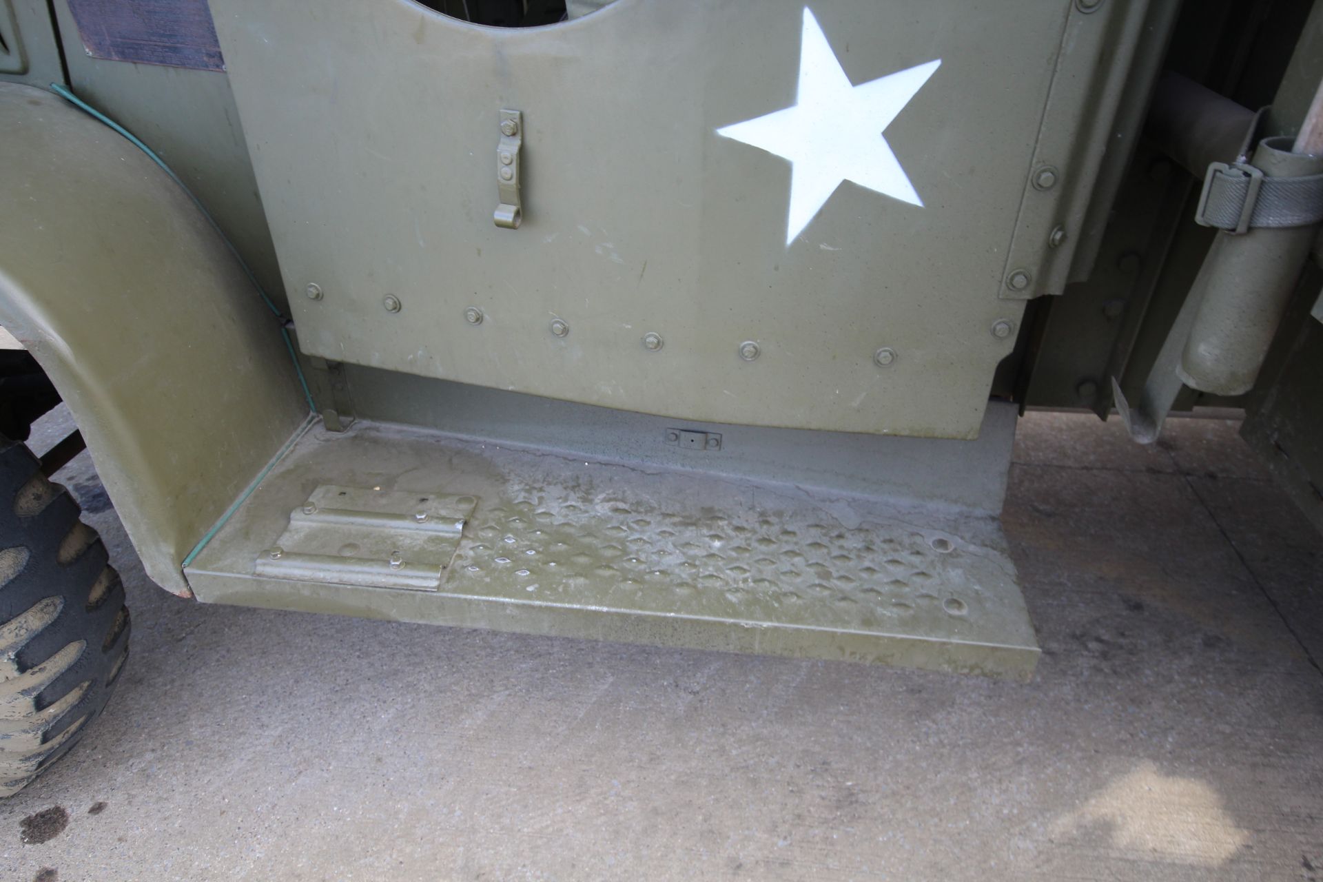 GMC CCKW 353 6x6 bolster truck and slip pole trailer. Registration UXG 144. 1945. 11.00x18 correct - Image 58 of 95