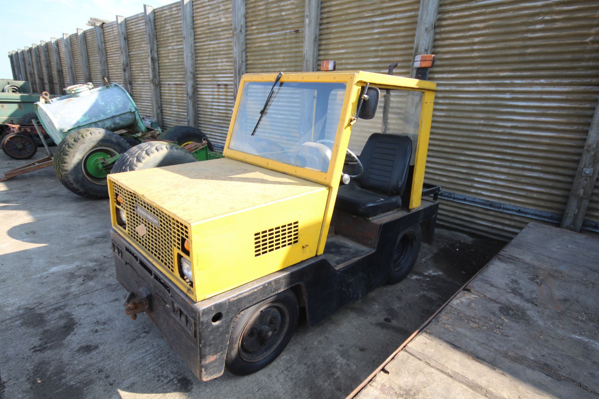 Reliance-Mercury 2WD diesel factory tug. 6,251 hours. Serial number 7BL1864.