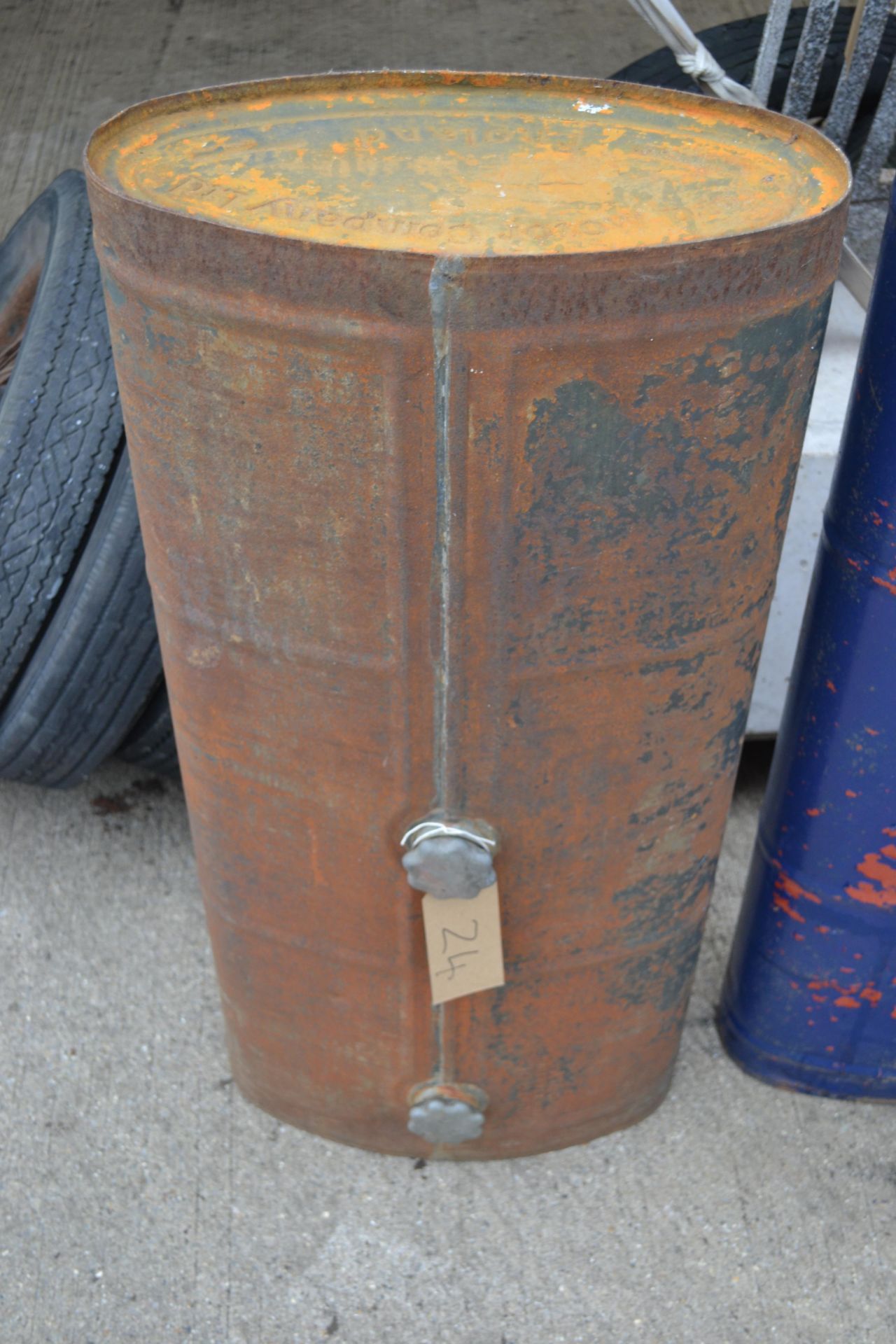 Fordson E27N petrol/ TVO fuel tank. - Image 4 of 4