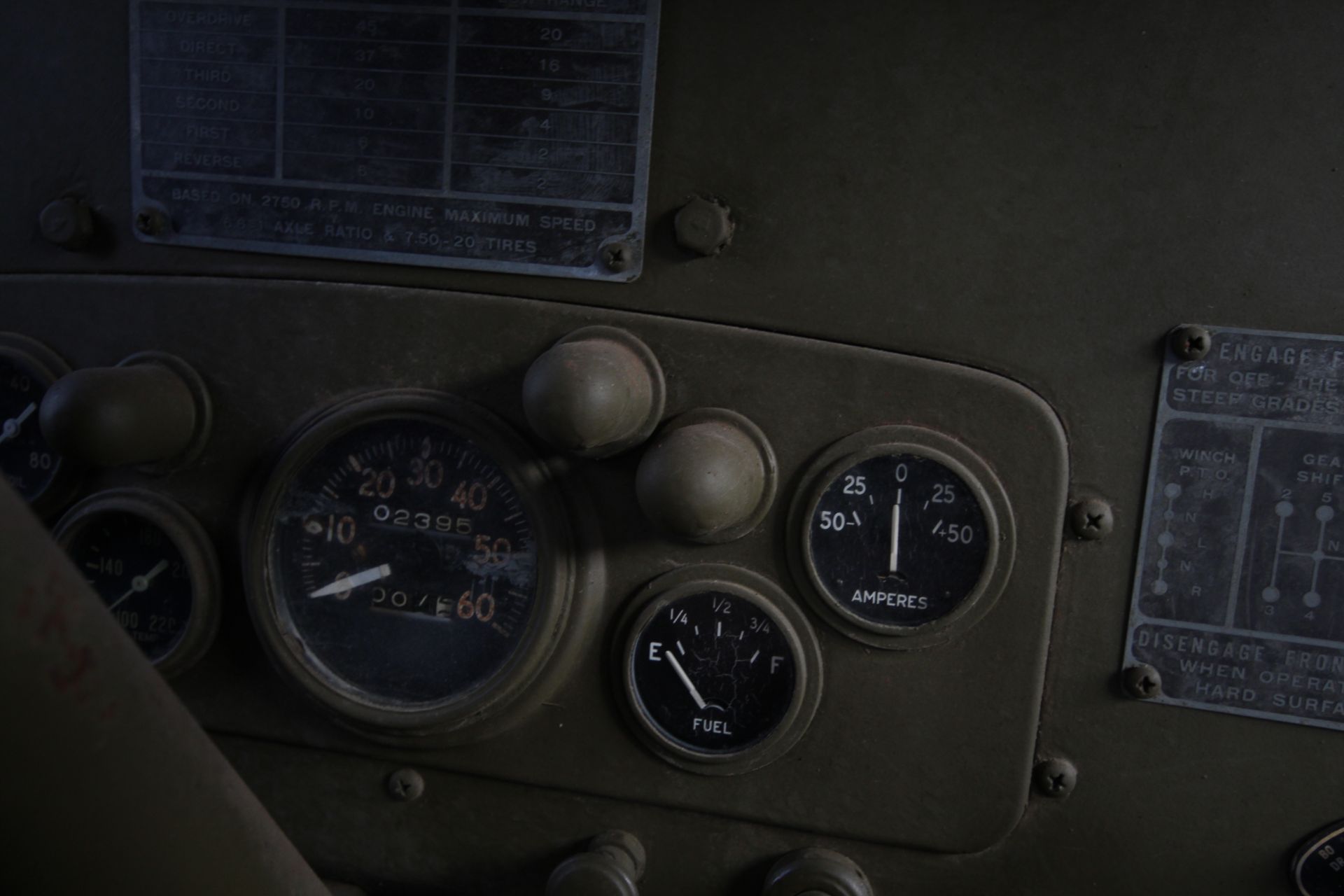 GMC CCKW 353 6x6 bolster truck and slip pole trailer. Registration UXG 144. 1945. 11.00x18 correct - Image 77 of 95