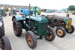 Fordson N wide wing 2WD tractor. c.1942. 11.2-28 rear wheels and tyres @ 99%. Recent front tyres.