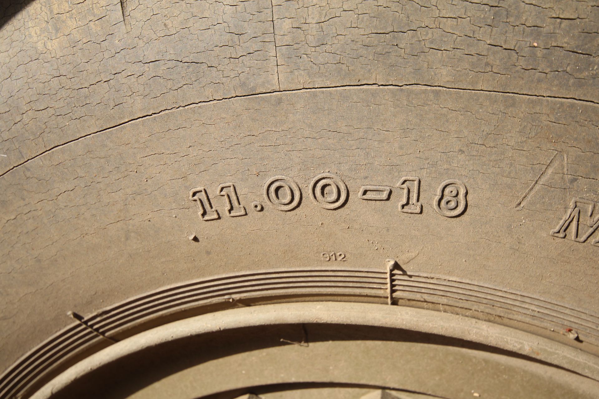 GMC CCKW 353 6x6 bolster truck and slip pole trailer. Registration UXG 144. 1945. 11.00x18 correct - Image 29 of 95