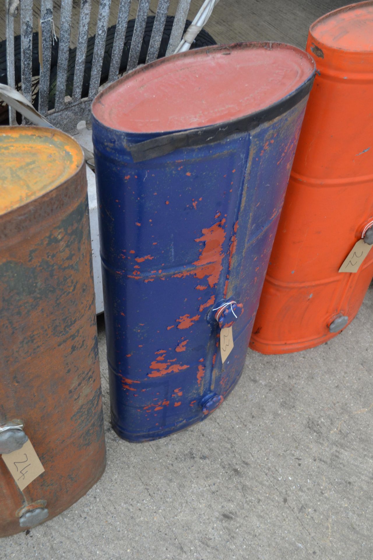 Fordson E27N petrol/ TVO fuel tank.