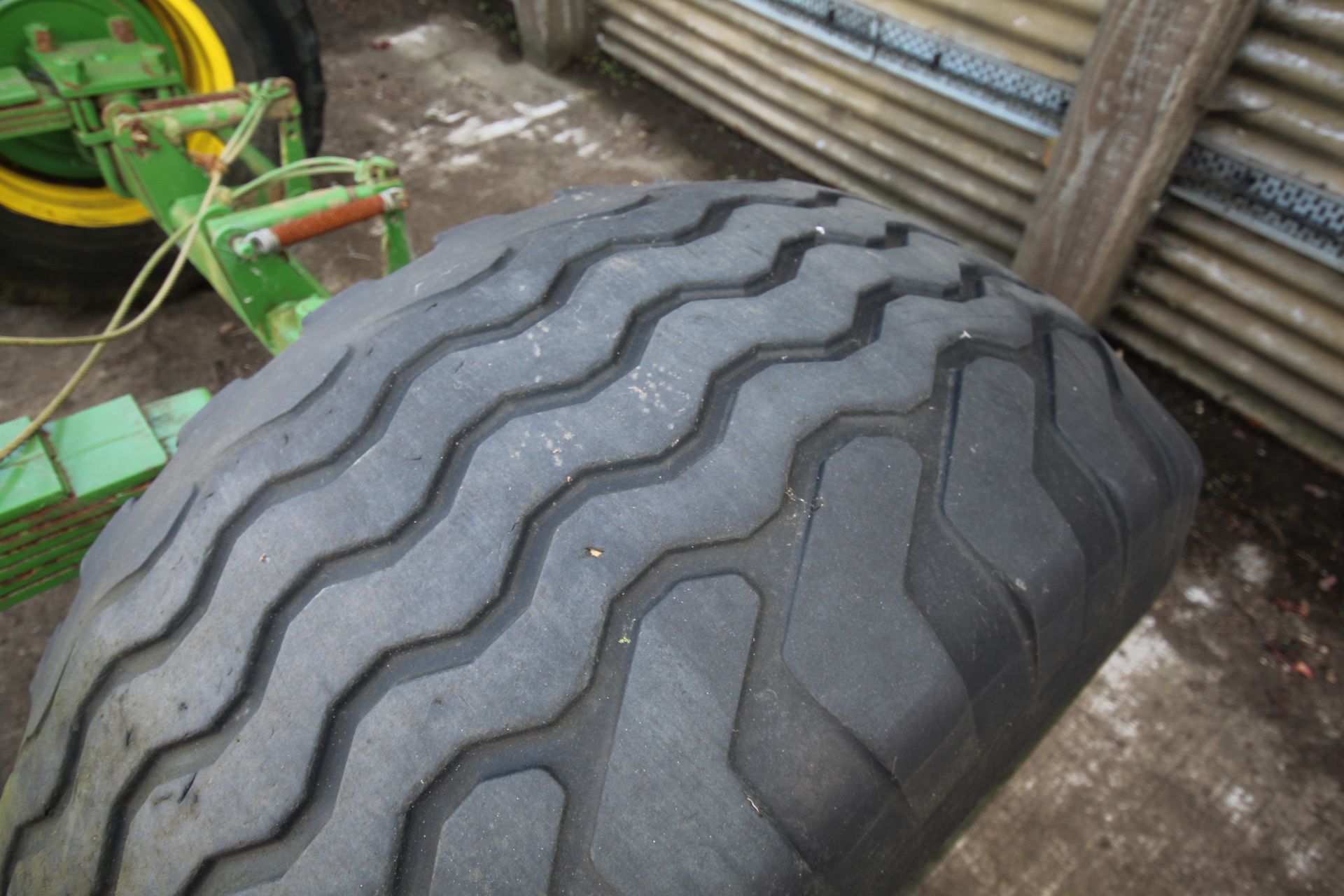 Twin axle agricultural trailer bogie. With floatation wheels and tyres. - Image 24 of 25