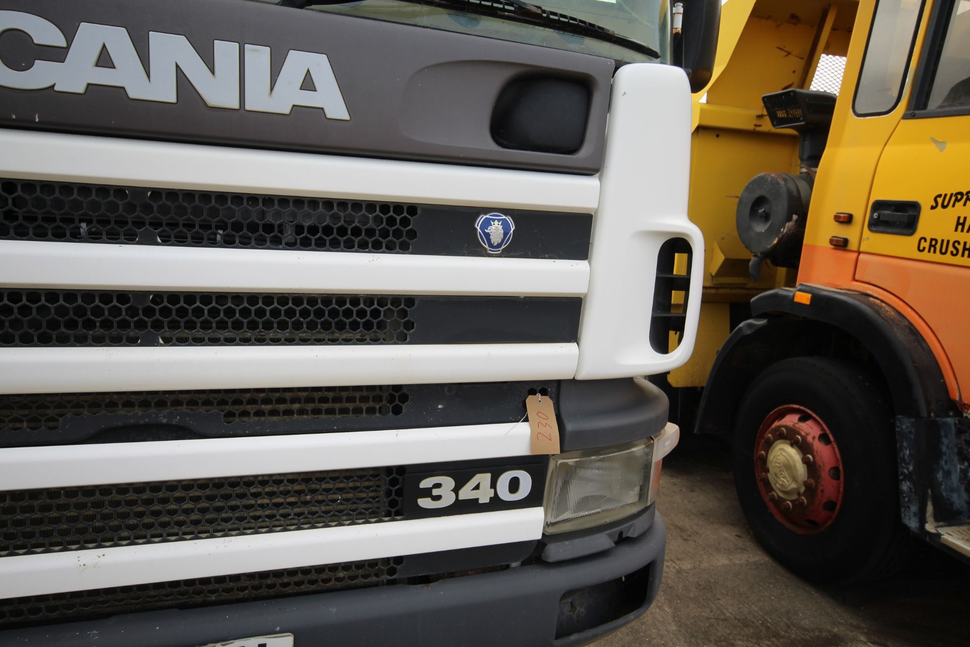 Scania 114c 340 8x4 32T rigid bulk tipper. Registration W659 BVW. Date of first registration 17/05/ - Image 8 of 97