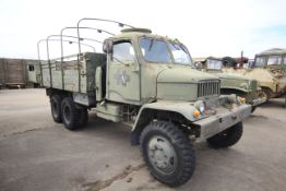Praga 6x6 drop side body rigid. Model RRB8T Mk 7D. Vehicle number FX32. Showing 3,734km. 8.25-20